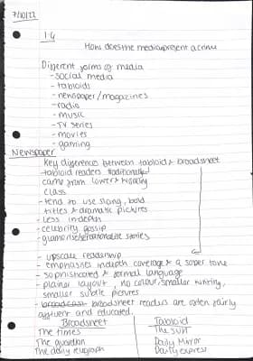 Know Crim - Unit 1 - AC 1.4 - How the media represents crime thumbnail