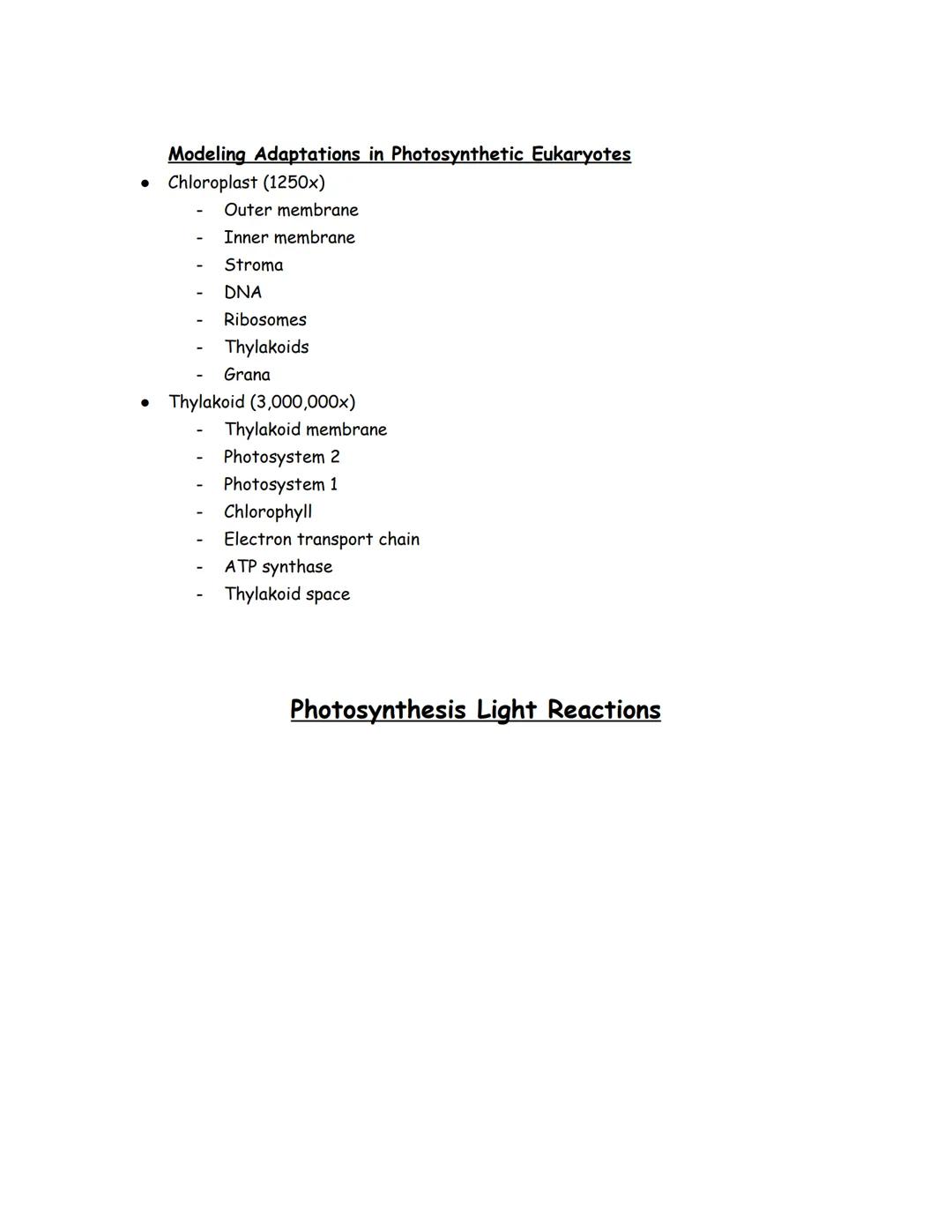 Nov 14, 2022
Photosynthesis
Water
Over 450 million years ago
Two forms of reactions
Light independent
Light-dependent
In order for photosynt