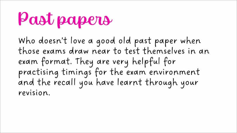 Revision Techniques Flashcards
This is possibly the most widely used method of
revision and a well loved favourite. They are
super useful fo