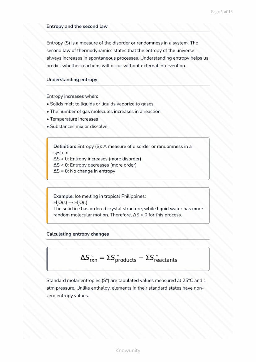 Thermochemistry and Chemical Kinetics: Energy Changes in Reactions
Understanding energy changes, reaction rates, and
spontaneity
What you'll