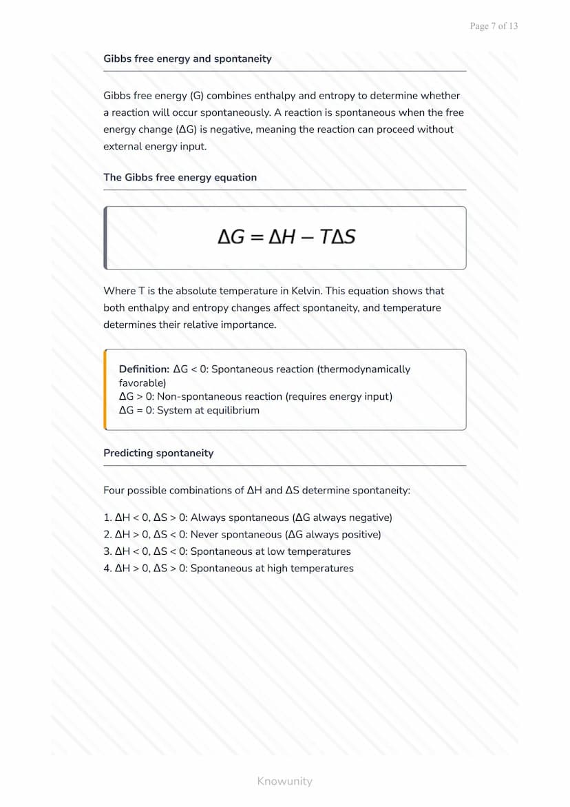 Thermochemistry and Chemical Kinetics: Energy Changes in Reactions
Understanding energy changes, reaction rates, and
spontaneity
What you'll