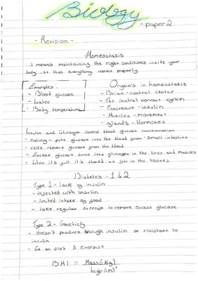 Know Biology paper 2 foundation AQA thumbnail