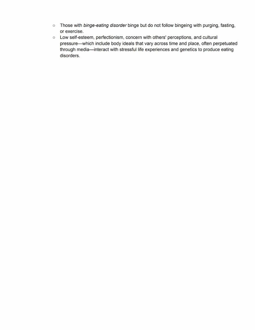 Unit 8 Part 1 Outline
Abnormal Psychology
Module 65 Introduction to Psychological Disorders
1. Defining Psychological Disorders
●
Psychologi