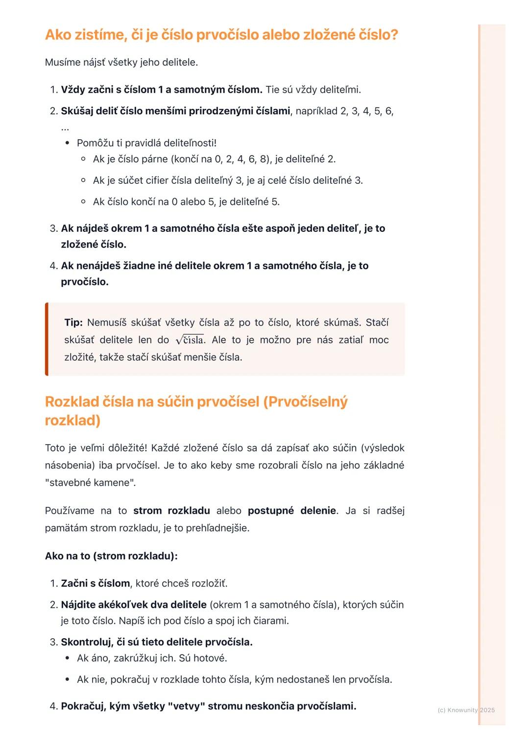 # Prvočísla a zložené čísla

## Úvod do prvočísel a zložených čísel

Ahojte! Dnes si zopakujeme veľmi dôležitú tému z matematiky - prvočísla