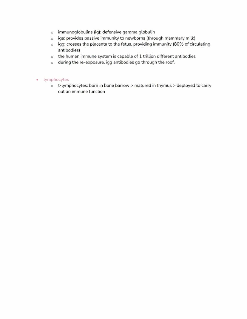 chapter 21: lymphatics and immunity
lymphatics
●
overview
O
functions
O
O
immunity
pathogen
O
O
O
O
O
the lymphatic system is composed of a 