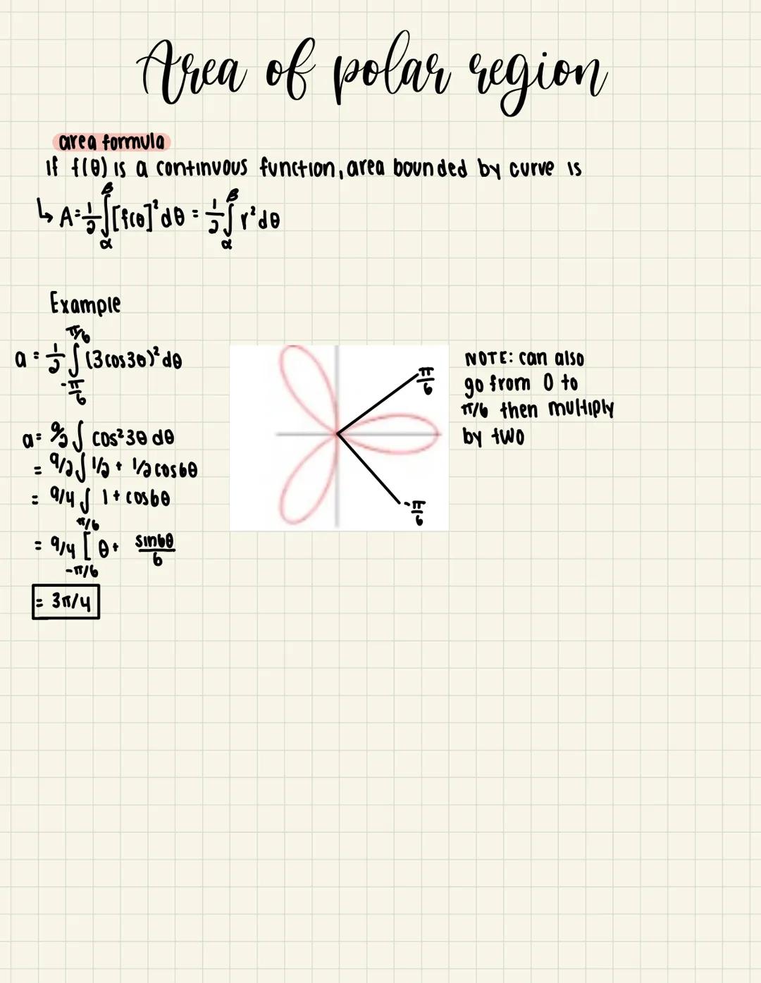 NOTE
Polar graphs
Coordinates and graphs
consists of a fixed point (r.)
polar coordinates are not unique!
(r, 0) =(-r, 0+)
x=rcose
yr sine
r