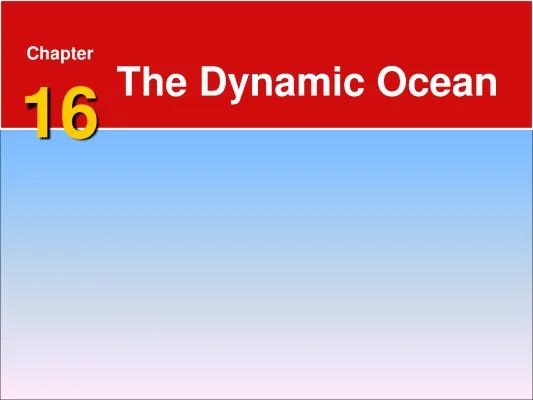 Know The Dynamic Ocean thumbnail