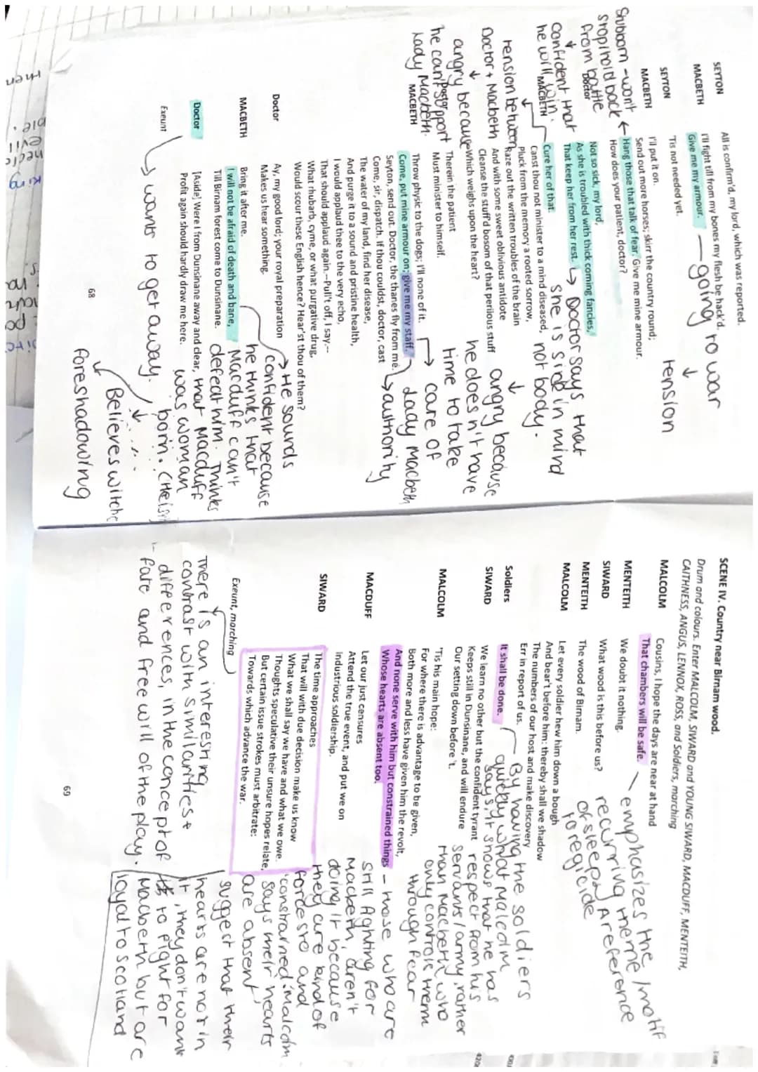 Acrs, Shakespe
uses
to demo here.
status character
UCHRICWullian
Doctor
Gentlewoman
SCENE I. Dunsinane.
Enter a Doctor of Physic and a w
Her