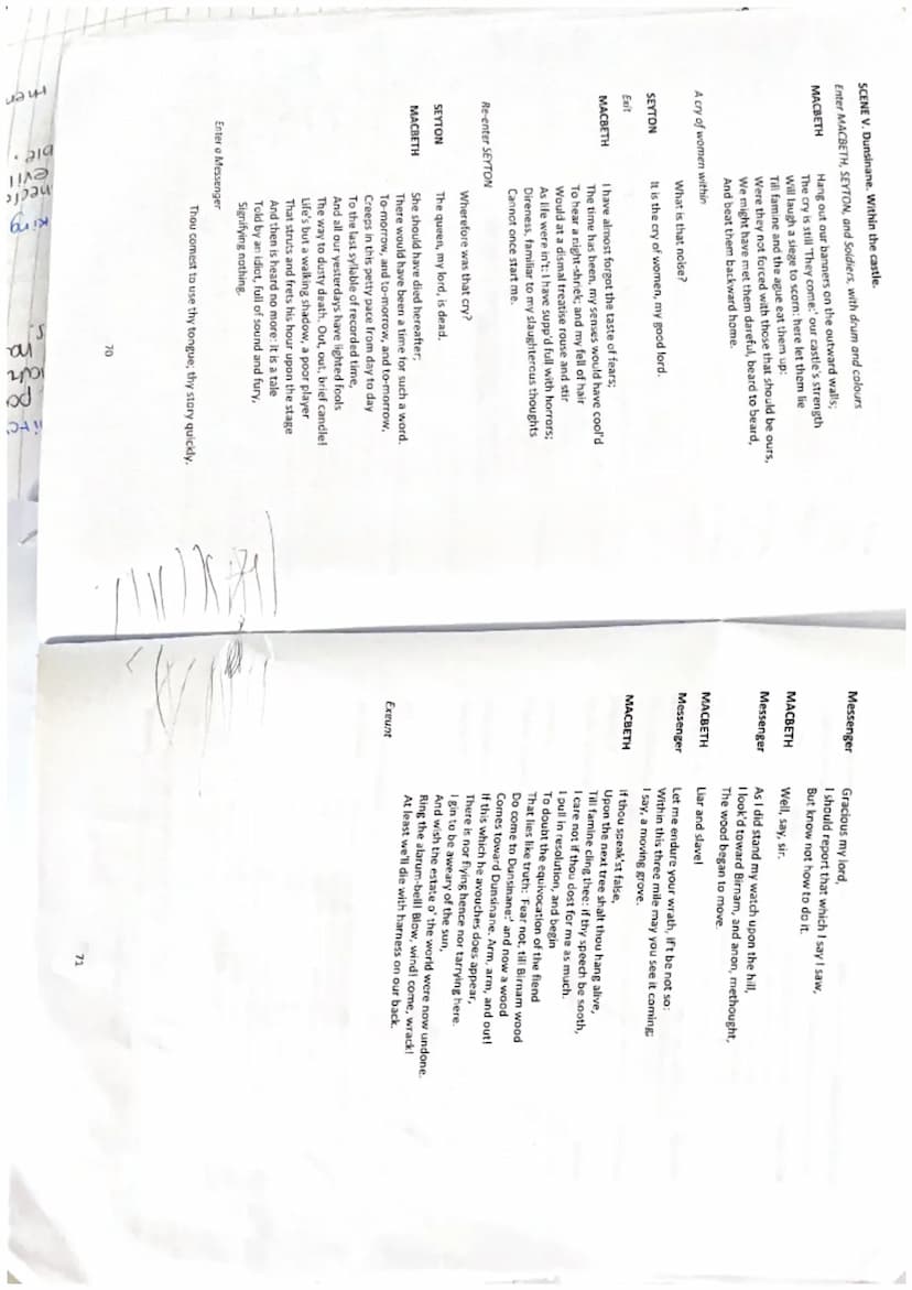 Acrs, Shakespe
uses
to demo here.
status character
UCHRICWullian
Doctor
Gentlewoman
SCENE I. Dunsinane.
Enter a Doctor of Physic and a w
Her