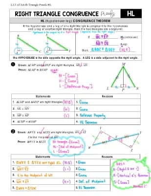 Know Triangle Proofs HL thumbnail