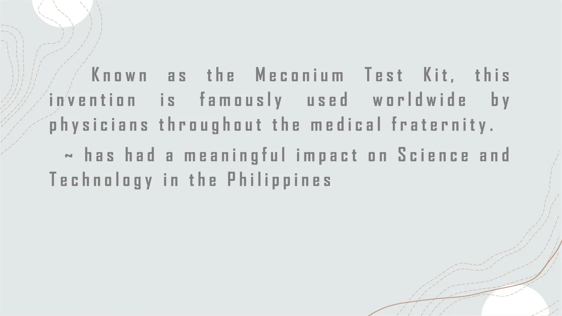 FILIPINO SCIENTISTS
AND THEIR CONTRIBUTIONS
GROUP 7 Dr. Enrique M. Ostrea, Jr.
(1941-PRESENT)
que Ostred. J.MD
Hutz
Hospla Enrique Mapua Ost