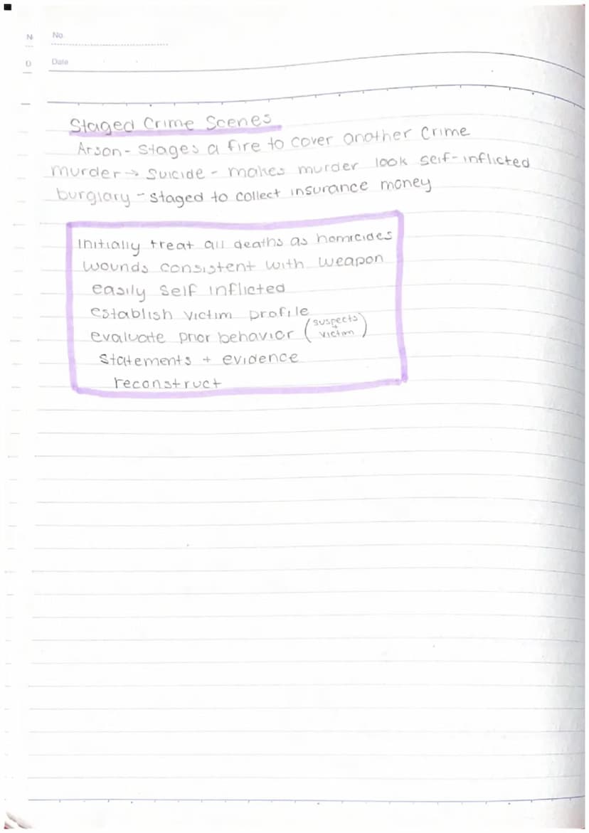 N
No
Date
Chapter 2 HW notes
Principle of exchange
Awhen someone comes in contact with another or an
object, a physical transfer occurs.
Tra