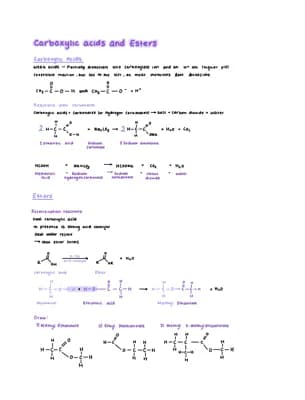 Know CARBOXYLIC acids and esters thumbnail