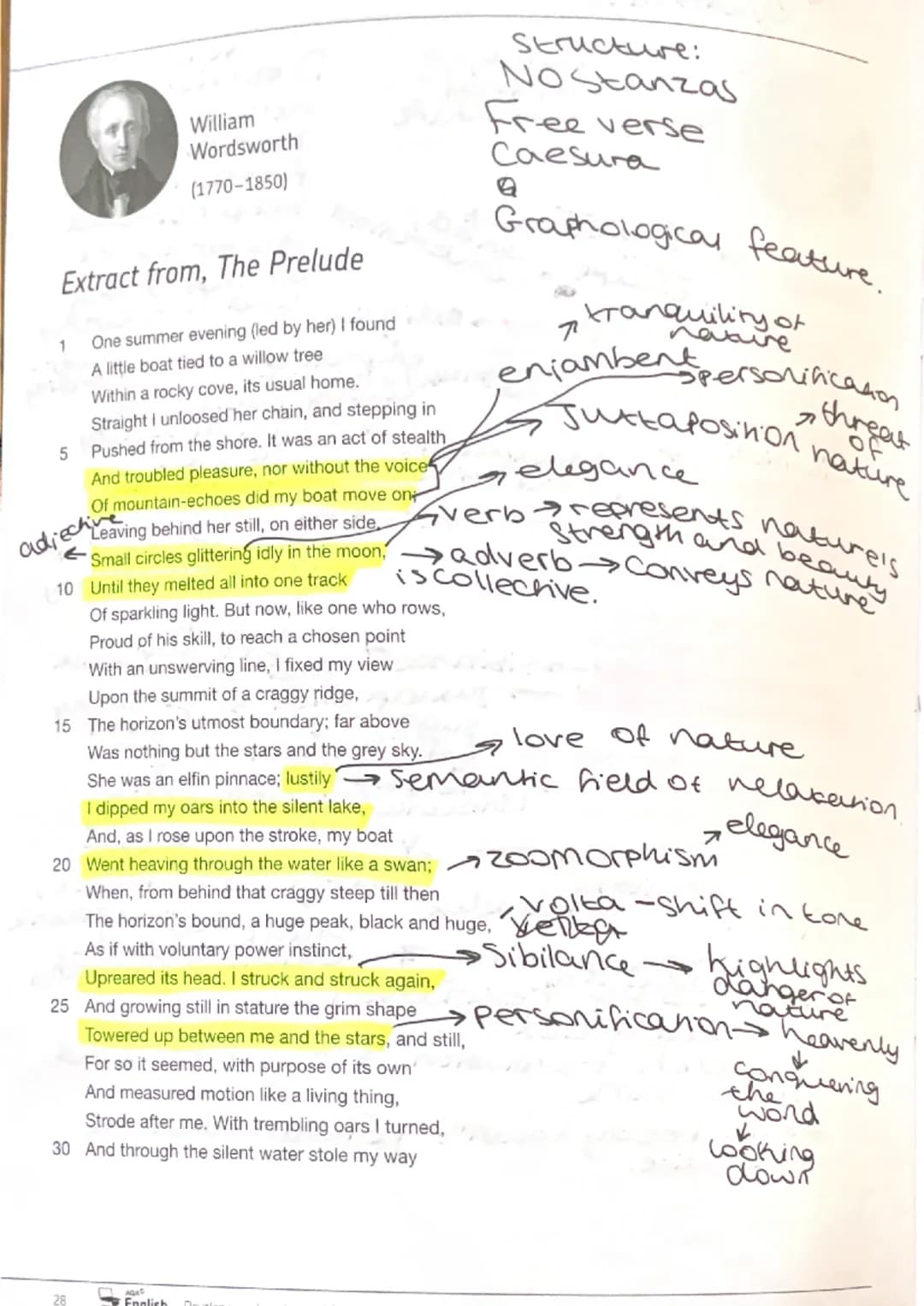 5
Percy
Bysshe Shelley
(1792-1822)
26
Story being passed
down.
Sonnet
Glam bit pentameter
→Graphological feature.
dibilance
Sibilance-enjamb