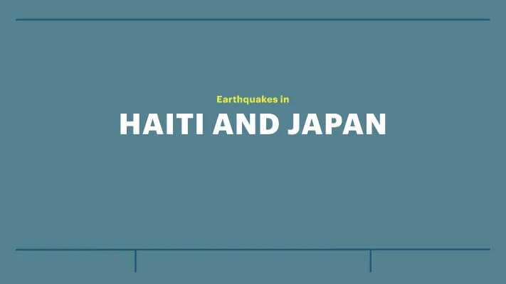 Know Earthquakes in Haiti and Japan  thumbnail