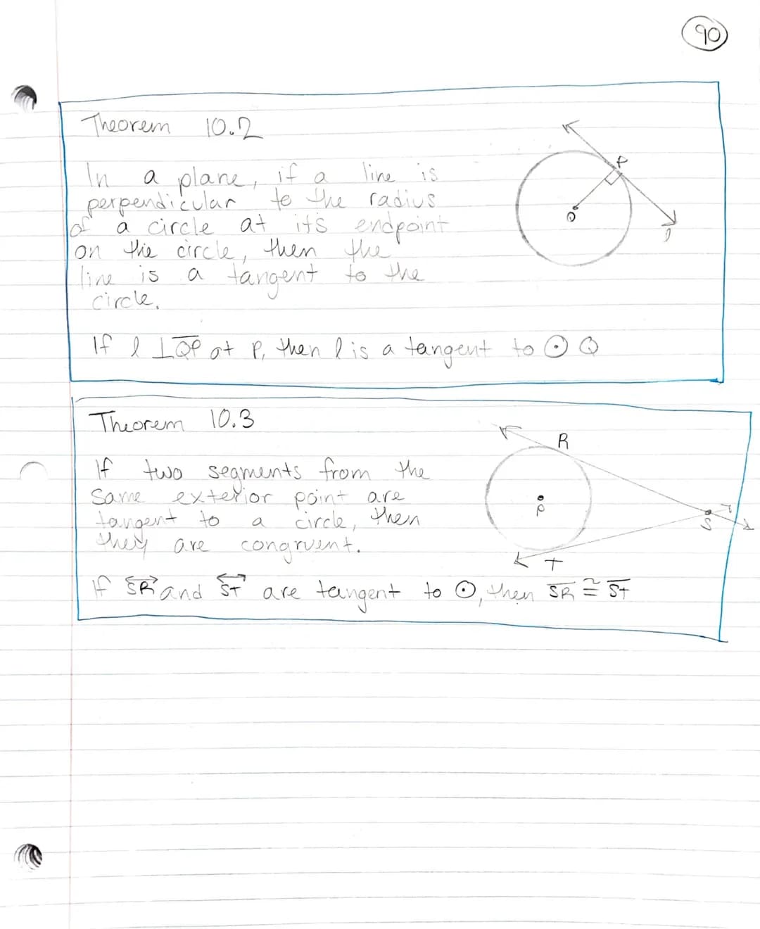 <h2 id="partsofacircle">Parts of a Circle</h2>
<p>A circle is a set of all points on a plane that are equidistant from a given point, called