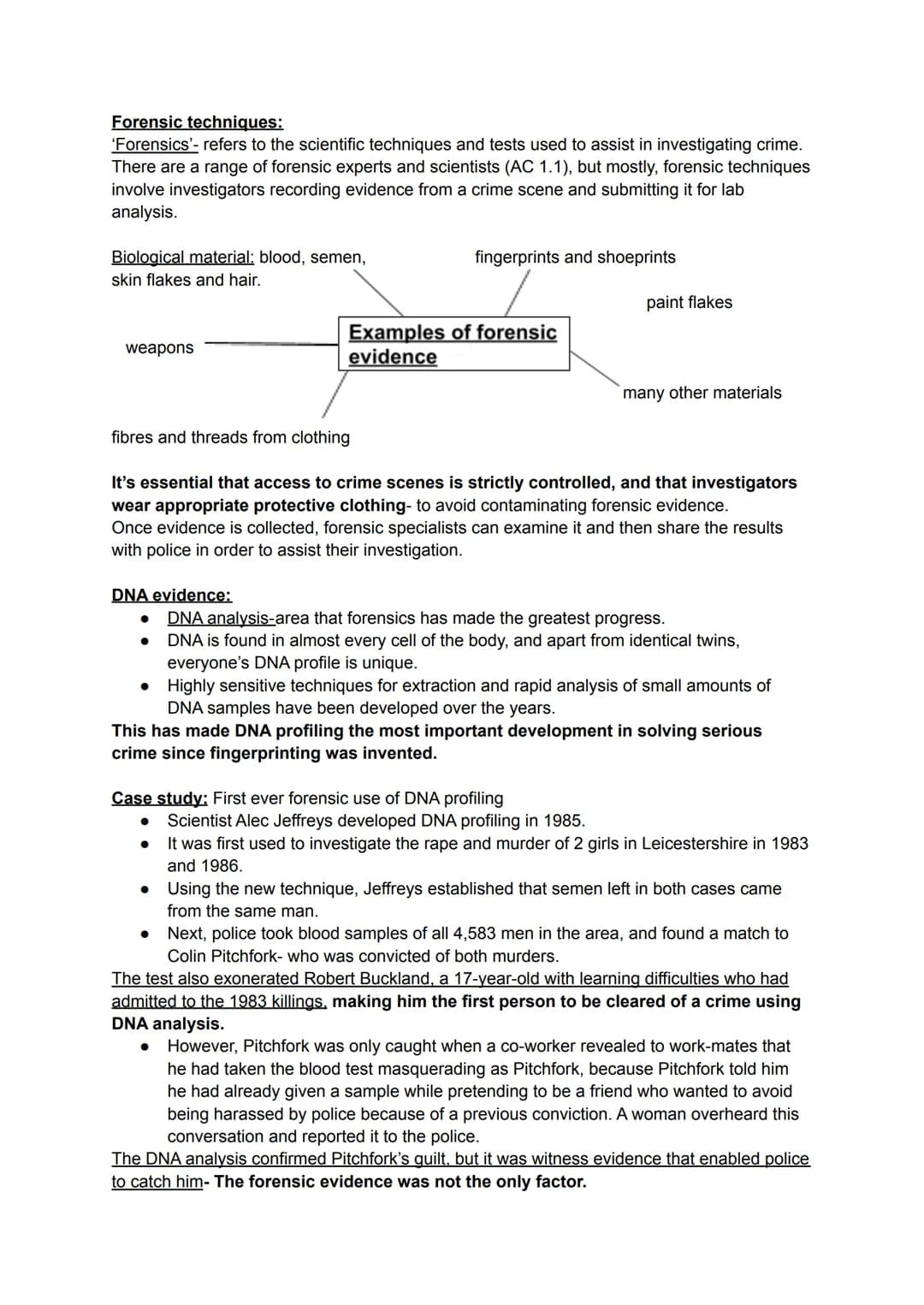 AC 1.2: Assess the usefulness of using investigative techniques in criminal investigations.
Police and investigators use many different tech