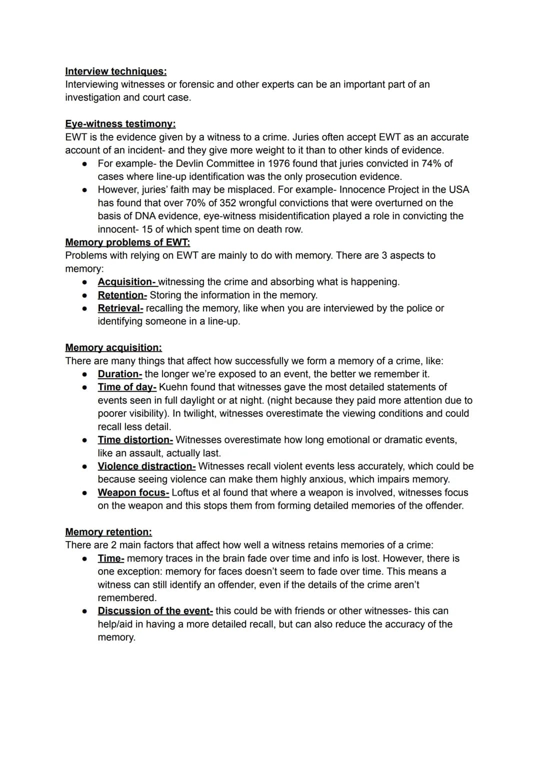 AC 1.2: Assess the usefulness of using investigative techniques in criminal investigations.
Police and investigators use many different tech