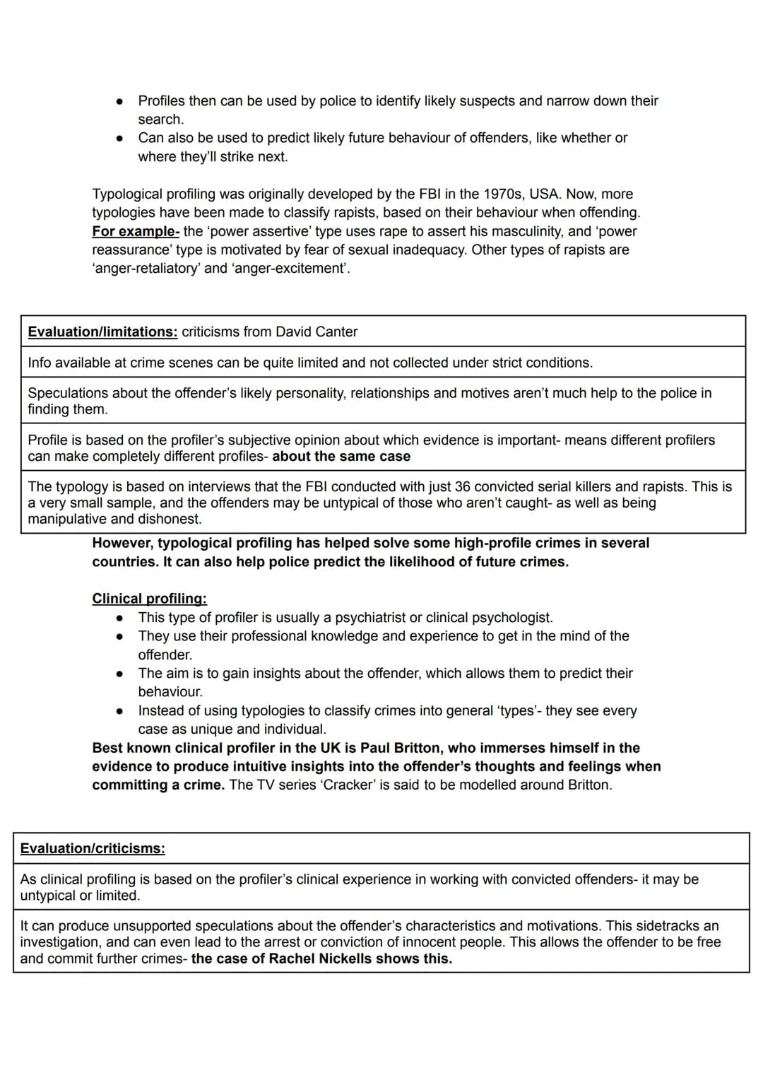 AC 1.2: Assess the usefulness of using investigative techniques in criminal investigations.
Police and investigators use many different tech