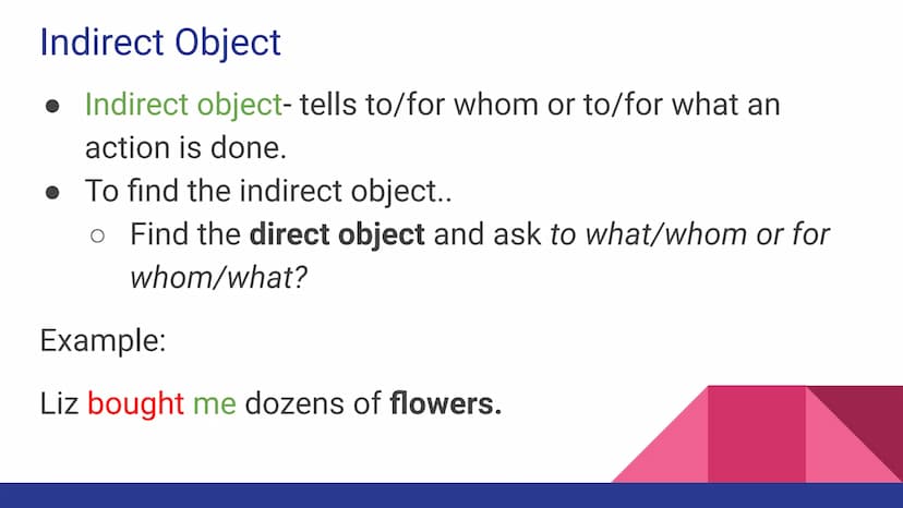Chapter 6
Parts of a Sentence 6.1 Complete Subjects and Predicates
Sentence- a word group that expresses a complete thought.
• Subject-the p