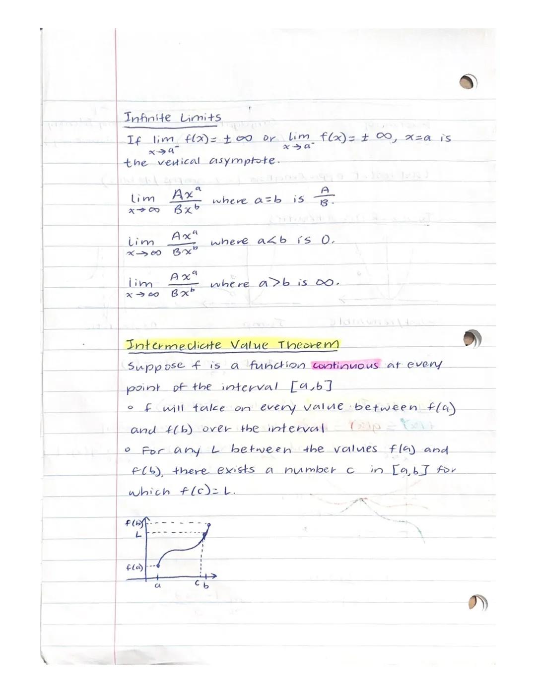 add. 1 lim (f(x) + g(x)) = L+M.
x4c
Unit 1: Limits and continuity.
Limit properties:
lim f(x) = L, lim g(x)=M
x-c
X4C
subtr. 2 lim (f(x) - g