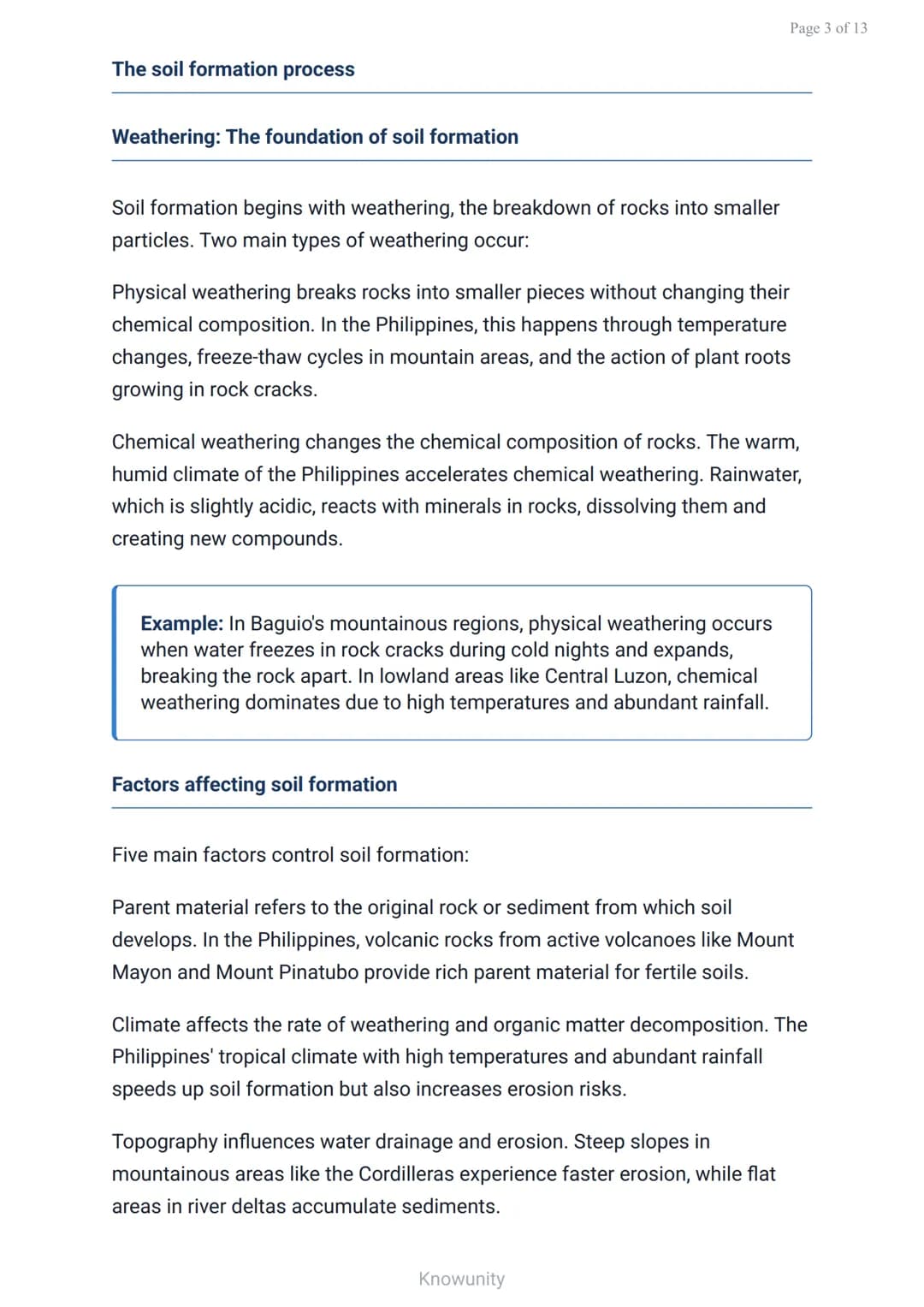 Earth and Its Resources: Soil Formation and Conservation
Understanding how soil forms and methods to protect
this vital resource
What You Wi