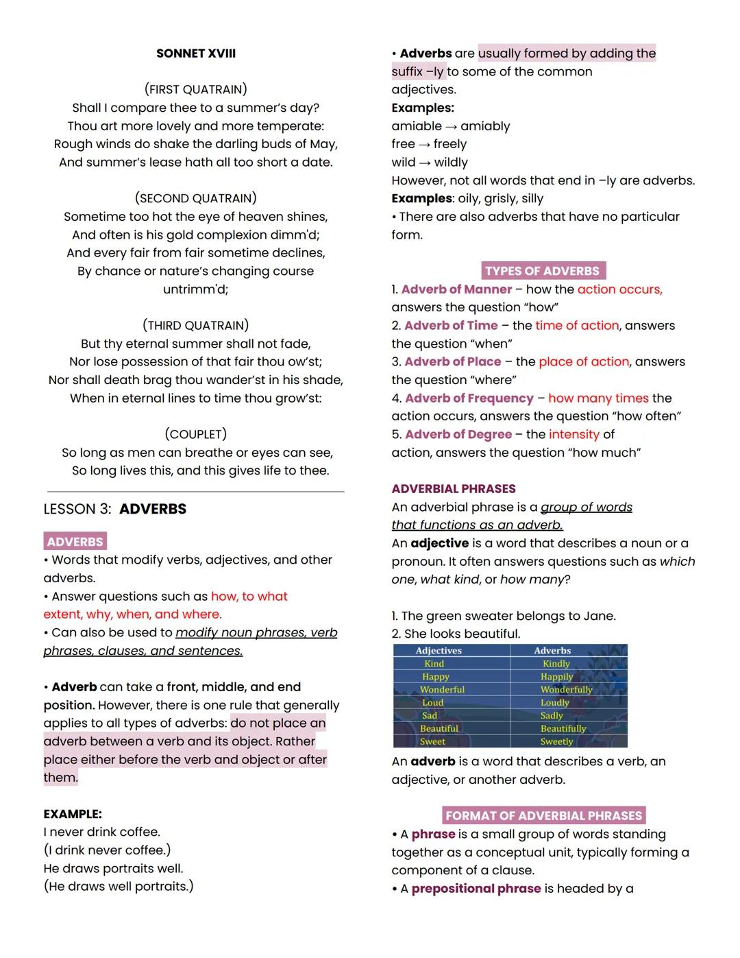 LESSON 1: READERS THEATER and
CHAMBER THEATER
How do you value other people? Respecting,
caring for them with empathy and sympathy
Understan