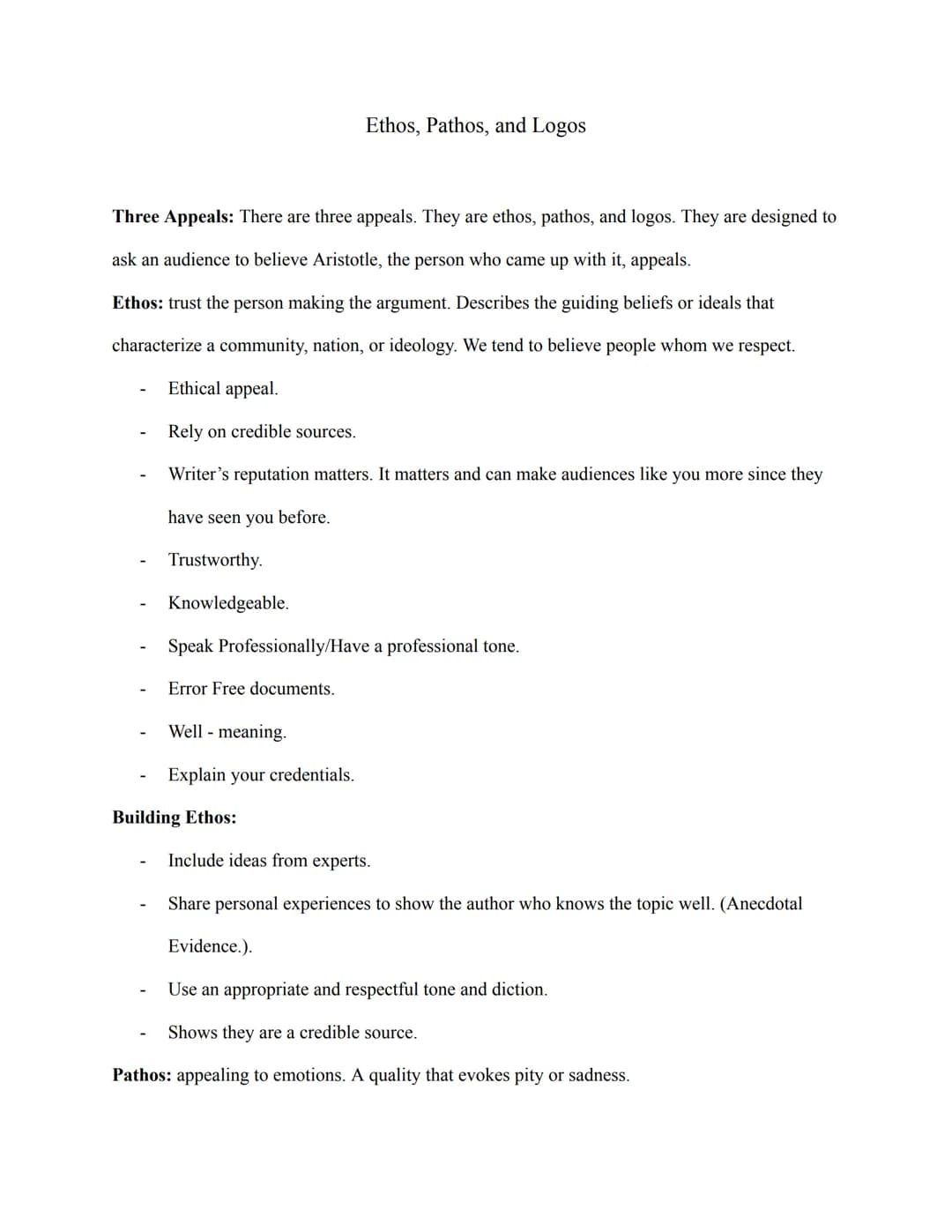 
<p>In academic writing, the rhetorical triangle is a framework that consists of three main appeals: ethos, pathos, and logos. These appeals