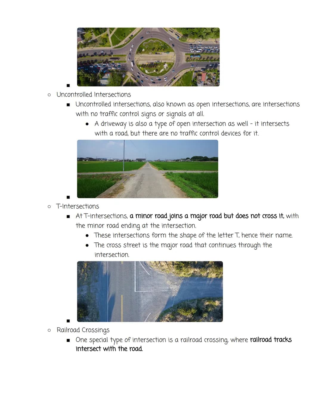 Intersections and Special Signals
Intersections
> Intersections are one place where you'll put all your training to the test.
The purpose of