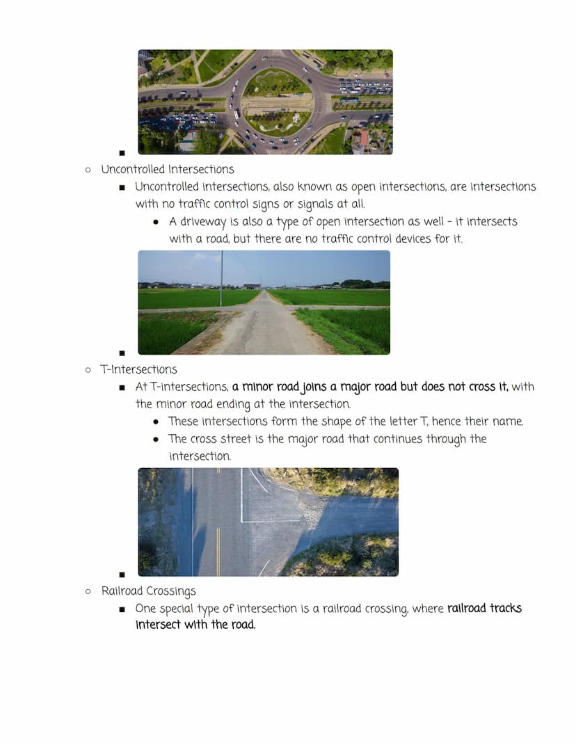Intersections and Special Signals
Intersections
> Intersections are one place where you'll put all your training to the test.
The purpose of