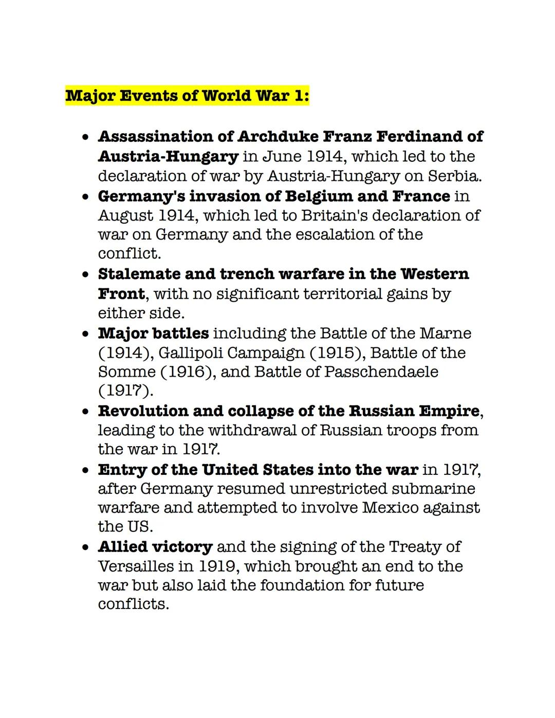 Topic: World War 1
Introduction:
• World War 1, also known as the Great War, was a
global conflict that lasted from 1914 to 1918.
• It invol