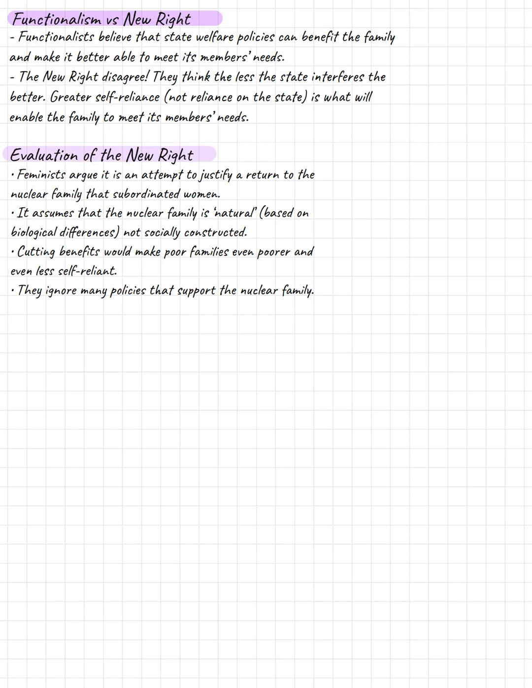 Sociology: Family Policy
The One-Child Policy

The effects of the one-child policy are that:
- This has increased that ageing population mea