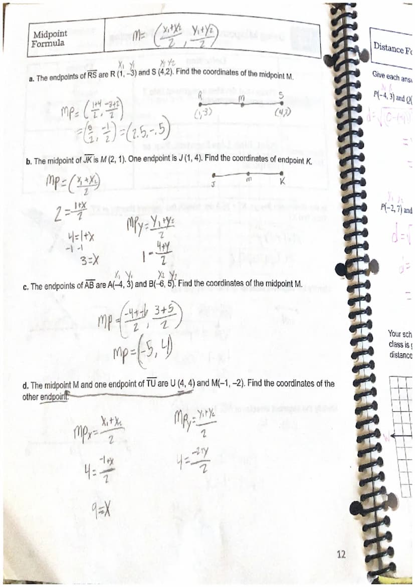 1.1 Points, Lines, and Planes
Point
Line
Plane
Collinear
Points
Coplanar
Points
Geometry
Chapter 1- Basics of Geometry
Definition
location w