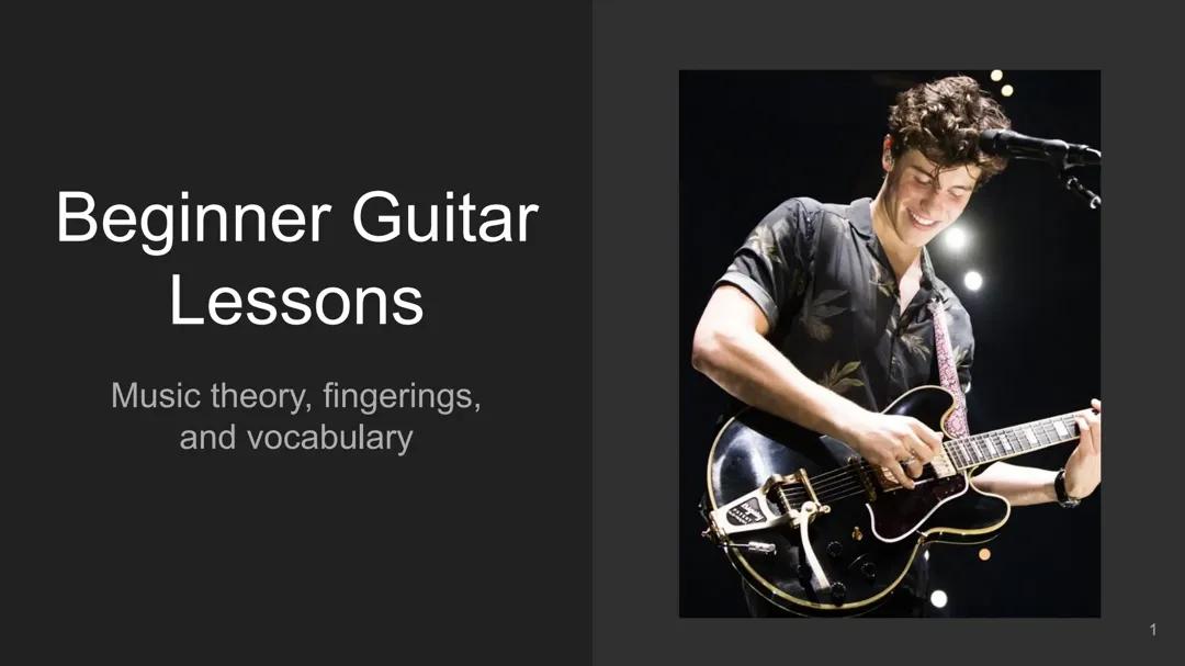 Awesome Beginner Guitar Lessons: Music Theory and Chord Diagrams