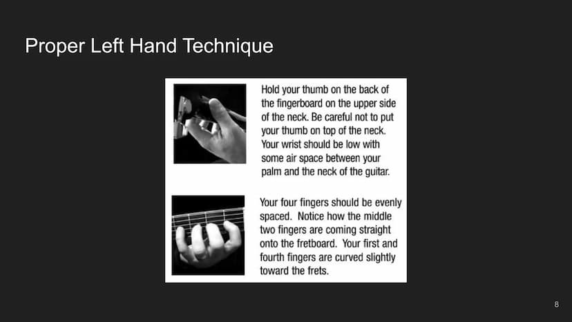 Beginner Guitar
Lessons
Music theory, fingerings,
and vocabulary
PATED
1 Table of Contents
Concept
Beginner Concepts
Chord Diagrams
Basic Op
