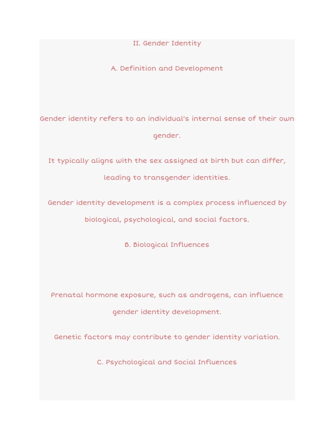 6.7 Gender and Sexual Orientation:

I. Introduction

The study of gender and sexual orientation is a significant area of
research in psychol
