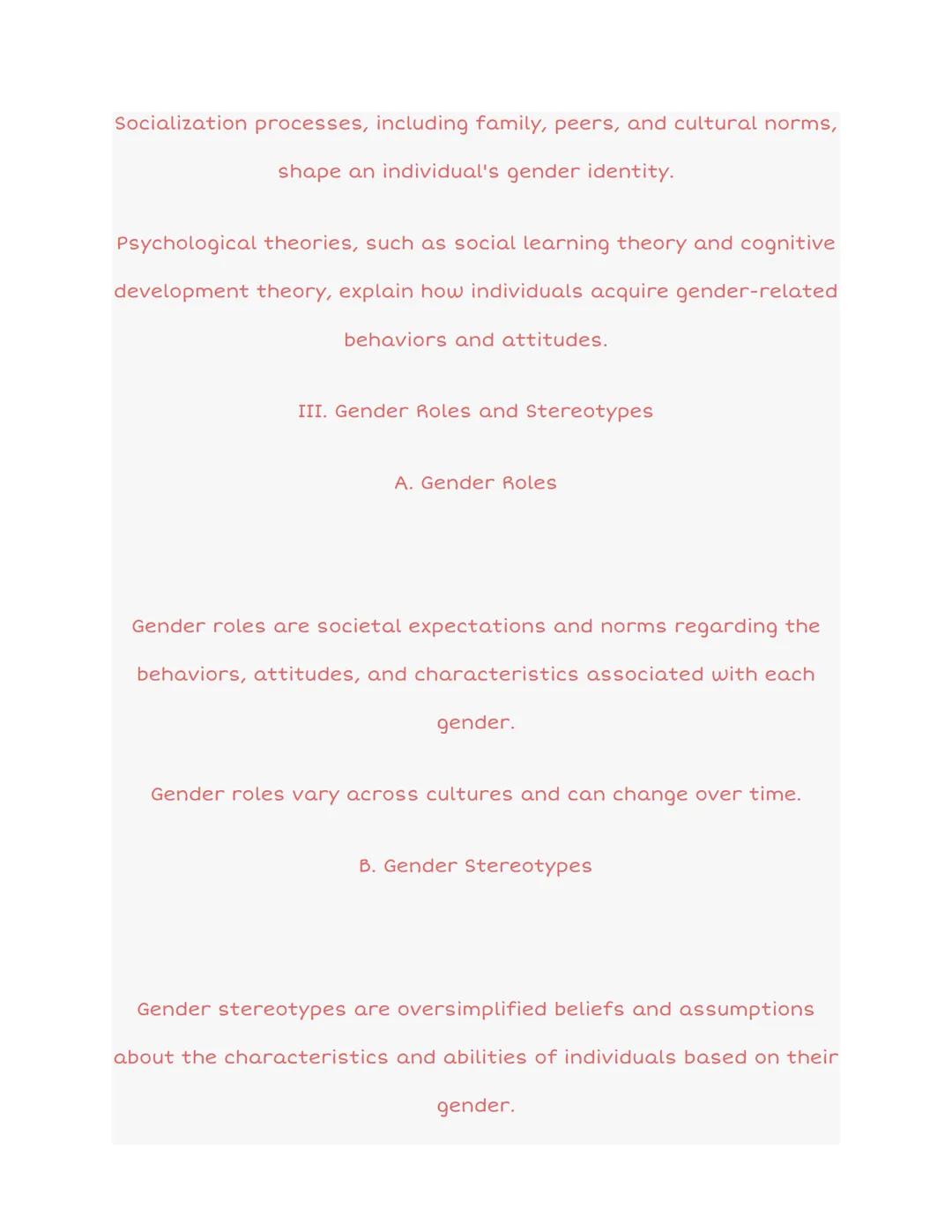 6.7 Gender and Sexual Orientation:

I. Introduction

The study of gender and sexual orientation is a significant area of
research in psychol