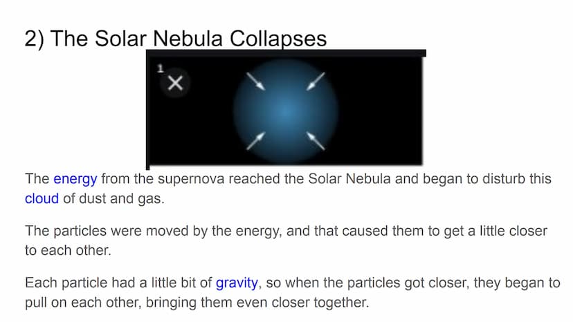 How did the Universe &
Solar System form? theory
A theory in science is a widely accepted explanation of observations and phenomena.
A theor