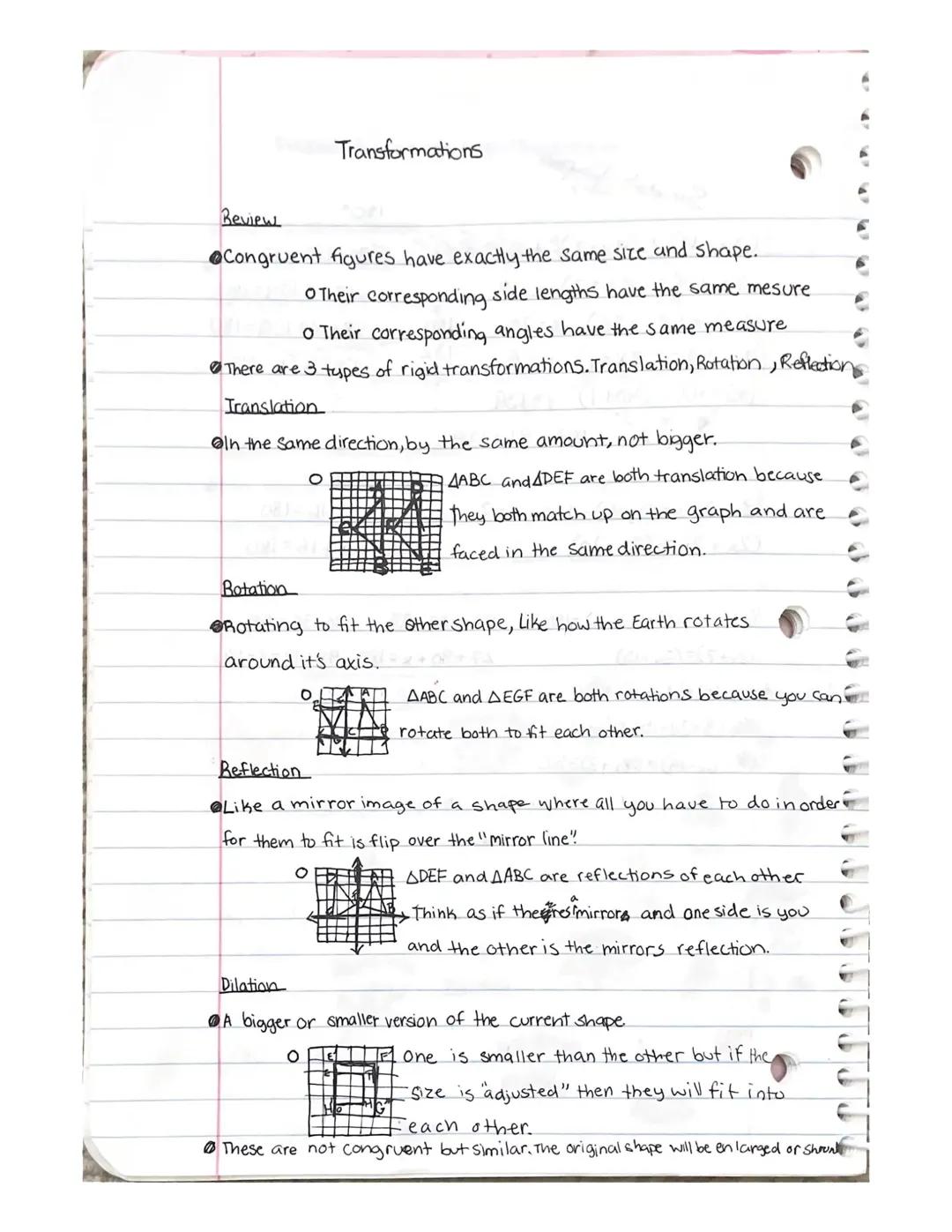 Types of Transformations