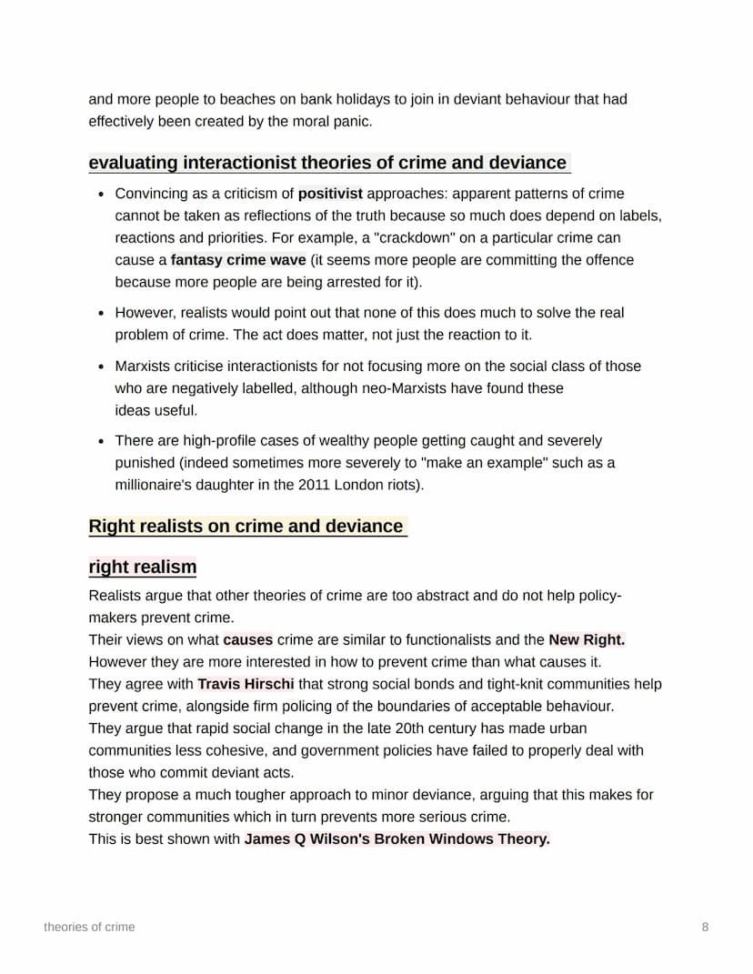 theories of crime
functionalists on crime and deviance
Durkheim on deviance
deviance is:
• functional, normal, inevitable
• there would be d