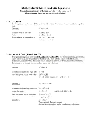 Know Strategy in solving quadratic equations thumbnail
