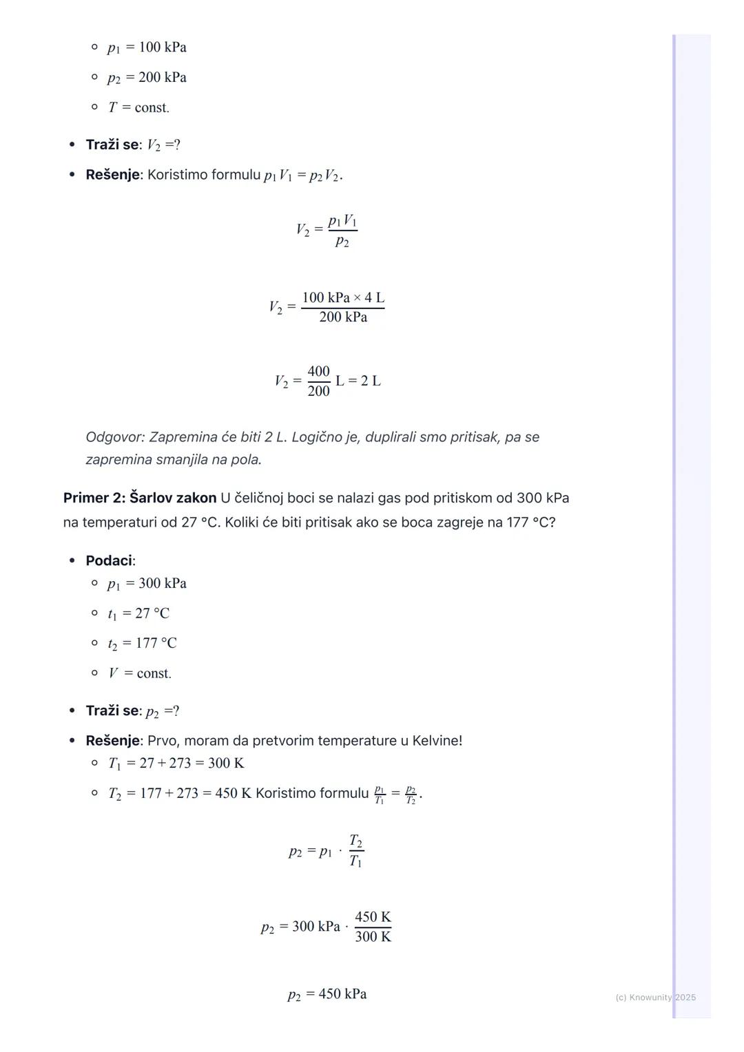 # Gasni Zakoni i Jednačina
# Stanja Idealnog Gasa

Uvod u gasne zakone

Gasni zakoni opisuju ponašanje gasova pod različitim uslovima. Oni p