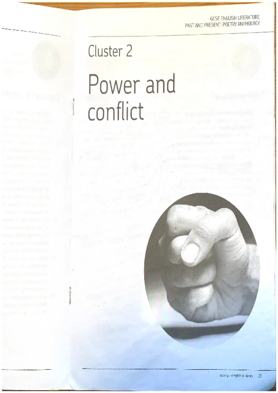 
<h2 id="powerandconflict">Power and Conflict</h2>
<h3 id="poetryanthology">Poetry Anthology</h3>
<pre><code>GCSE ENGLISH LITERATURE

The Pr