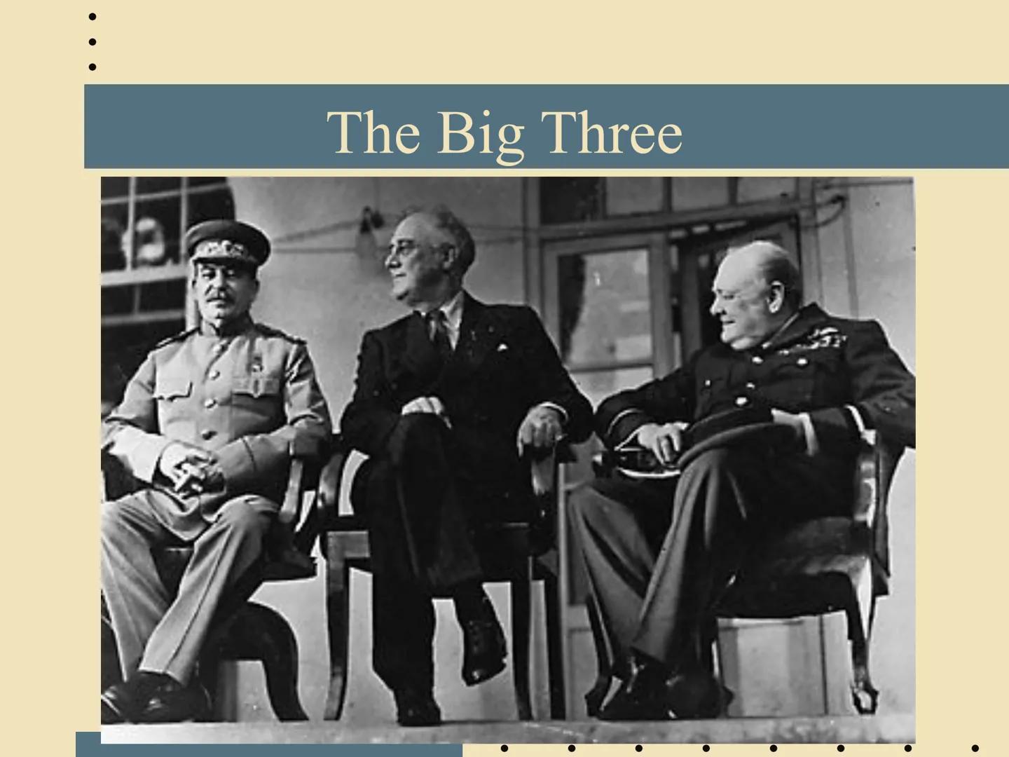 Intro to WORLD WAR II
EQ: What are the important names &
key countries involved in the biggest
war in human history? ●
Two Parts of WWII: Ge