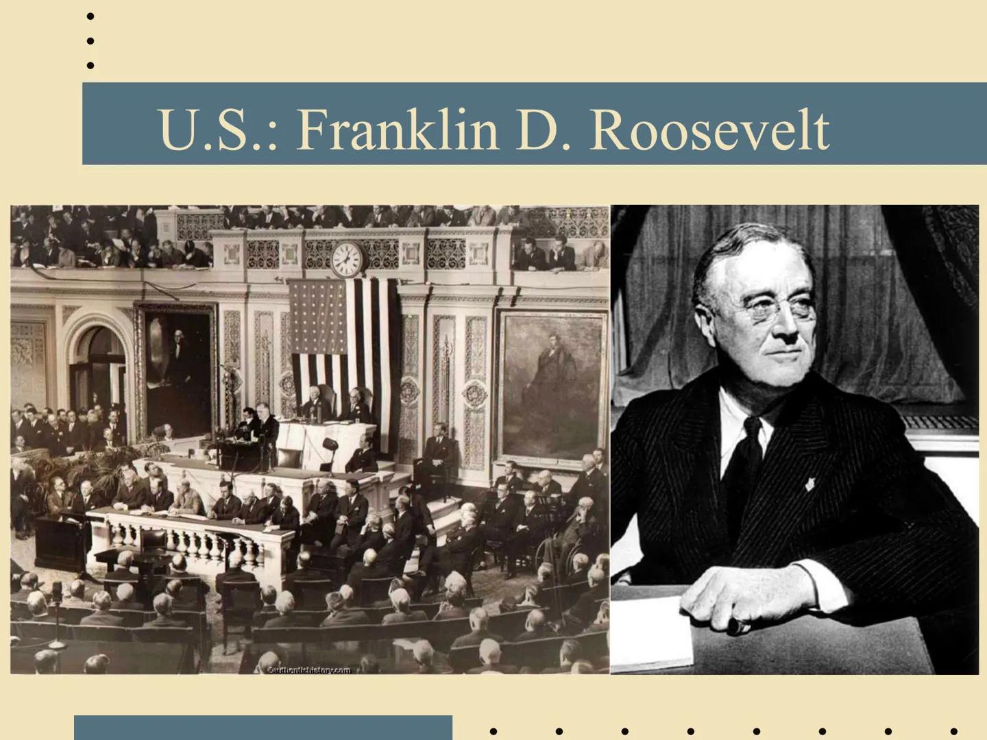 Intro to WORLD WAR II
EQ: What are the important names &
key countries involved in the biggest
war in human history? ●
Two Parts of WWII: Ge