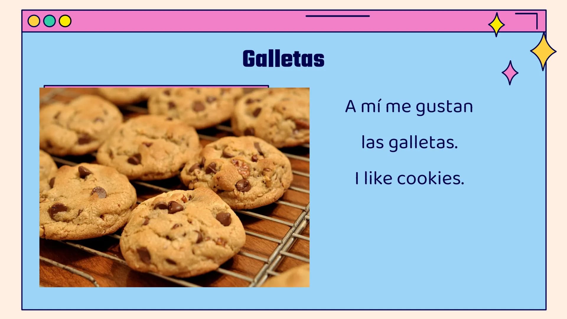 OO
ㅁ
ㅁ
»
Gustar
Practice
Vamos a practicar
☆ 00
←
☆
Directions
Please complete the
sentences using the correct
pronouns and forms of gustar.