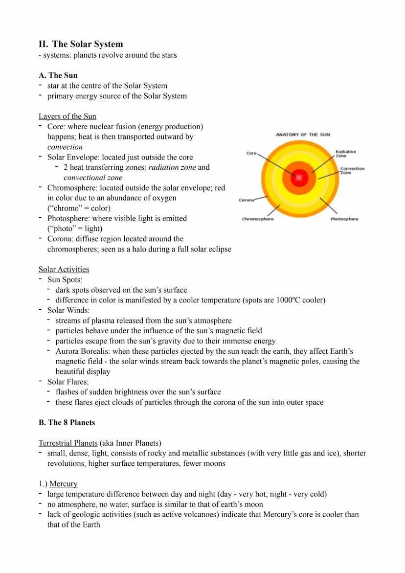 EARTH SCIENCE NOTES
I. The Universe
totality of existence
- includes galaxies, stars, planets, comets, natural satellites, nebulae, etc.
- u