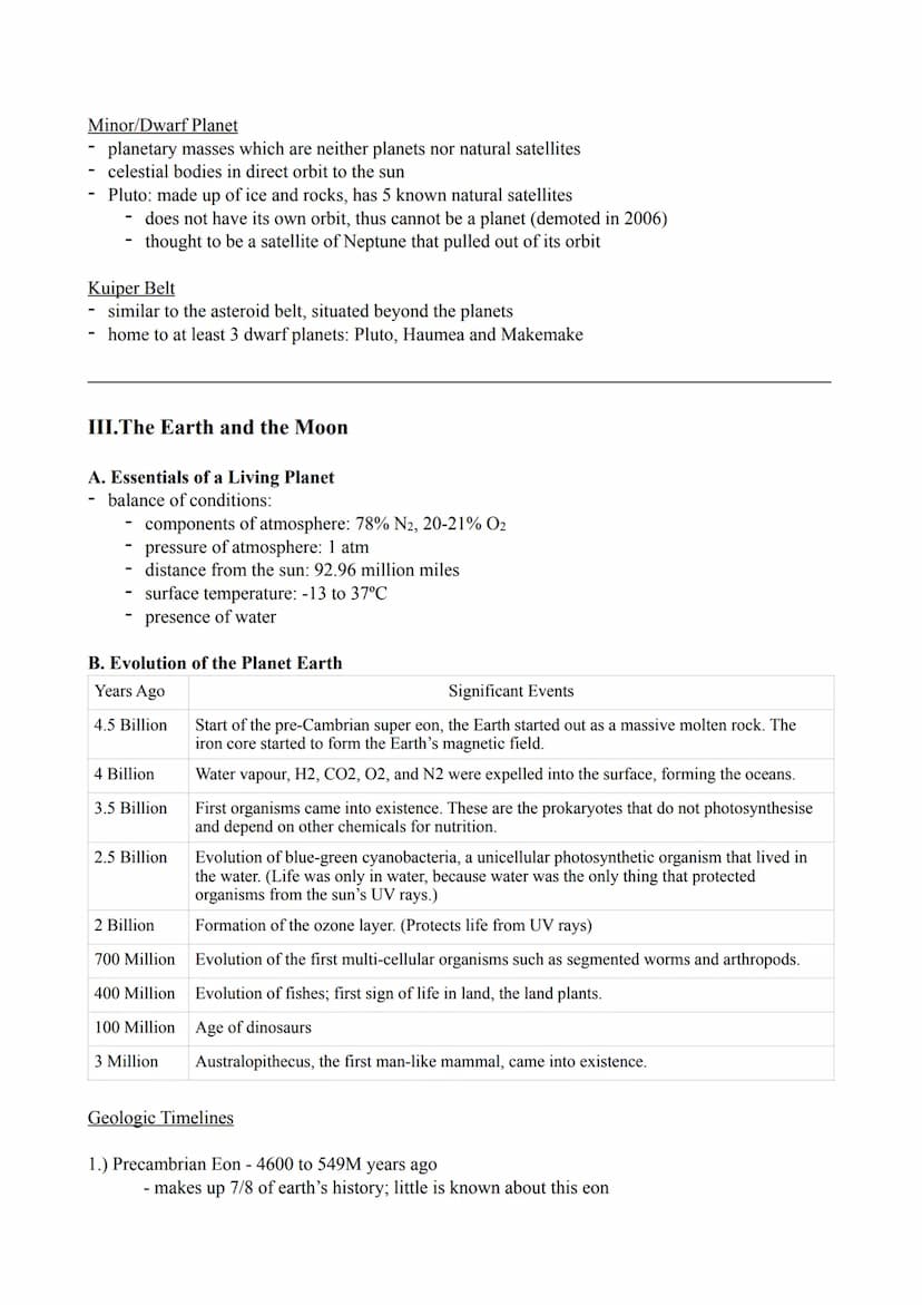 EARTH SCIENCE NOTES
I. The Universe
totality of existence
- includes galaxies, stars, planets, comets, natural satellites, nebulae, etc.
- u
