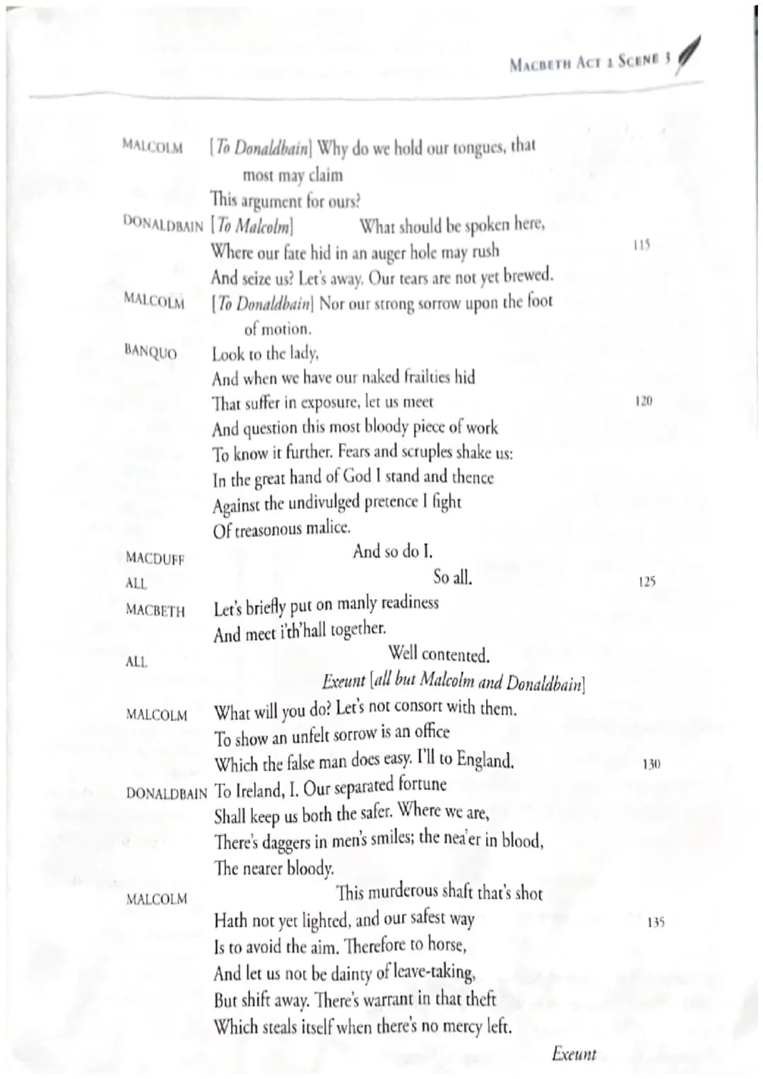 BANQUO
FLEANCE
BANQUO
FLEANCE
BANQUO
MACBETH
BANQUO
Both equally
mysterious,
Calling out to
See who's approaching"
- Trying toget MB to iden