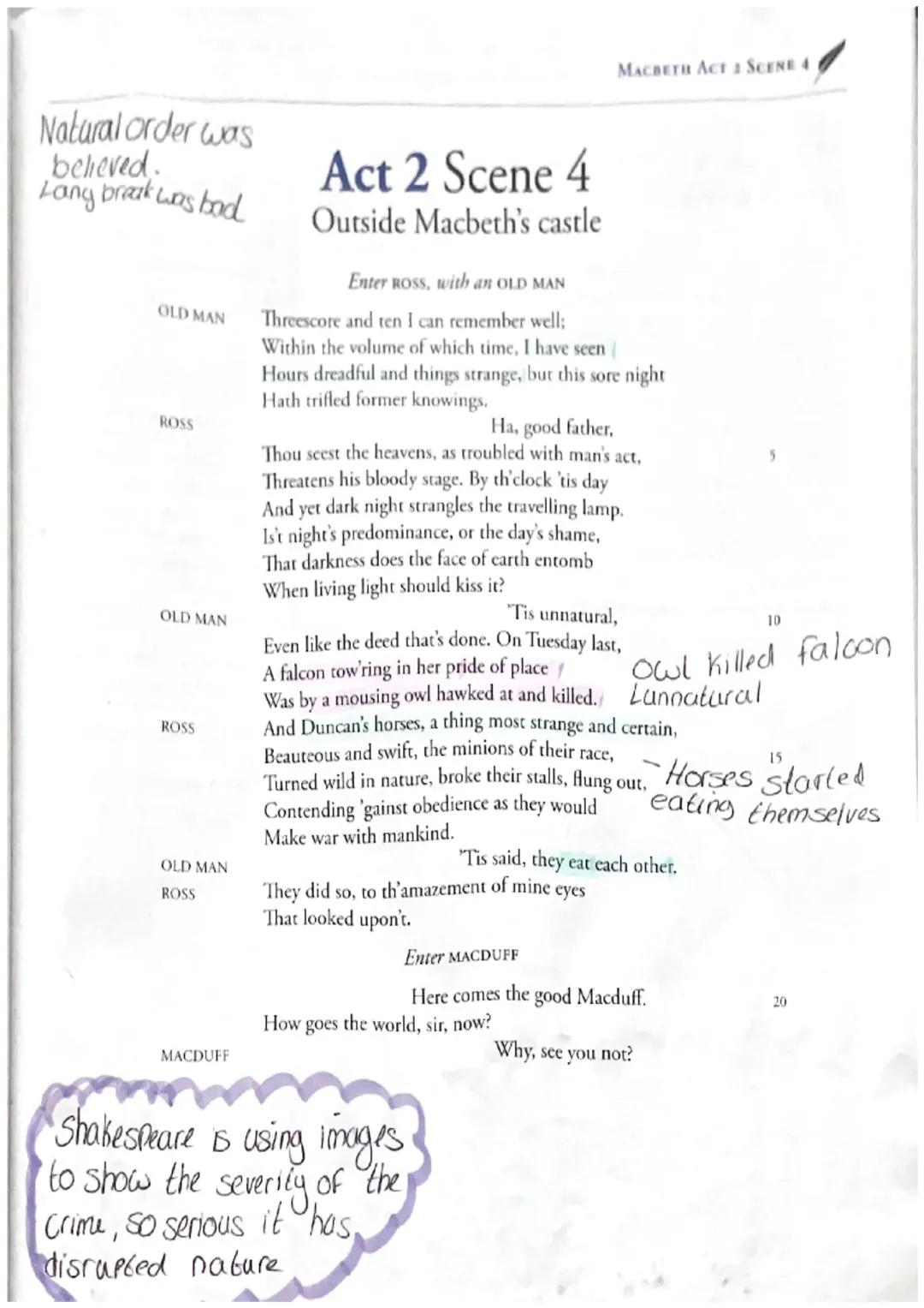 BANQUO
FLEANCE
BANQUO
FLEANCE
BANQUO
MACBETH
BANQUO
Both equally
mysterious,
Calling out to
See who's approaching"
- Trying toget MB to iden